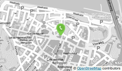Bekijk kaart van Dollars Muziek Café  in Nijmegen