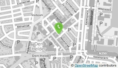 Bekijk kaart van De Meetlat 1  in Den Helder