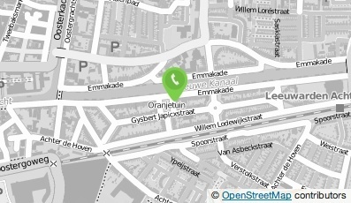 Bekijk kaart van Bureau Jeltsje Ottema  in Leeuwarden