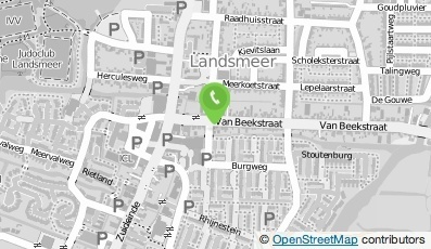 Bekijk kaart van Snackbar Van Beek in Landsmeer