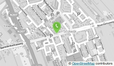 Bekijk kaart van Fietscentrum Stolwijk in Stolwijk
