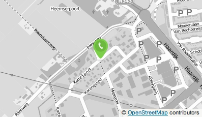 Bekijk kaart van Melk Transport Twente B.V. in Hardenberg