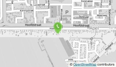 Bekijk kaart van De Veenhof Hoveniersbedrijf in Ter Apel