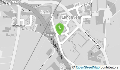Bekijk kaart van J.W. de Haan Transport Twente in Langeveen