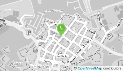 Bekijk kaart van 't Heusdens IJshuys in Heusden (gemeente Heusden Noord-Brabant)