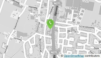 Bekijk kaart van 't Appelke in Velden