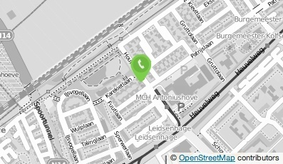 Bekijk kaart van Van Laar Office Center in Den Haag