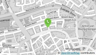 Bekijk kaart van MW Foodcircle B.V. in Bergen op Zoom