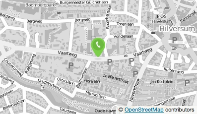 Bekijk kaart van woord en bijzaken in Hilversum