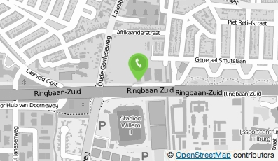 Bekijk kaart van ZUID Creatives in Tilburg