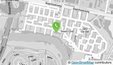 Bekijk kaart van de Flierefluiter in Dordrecht