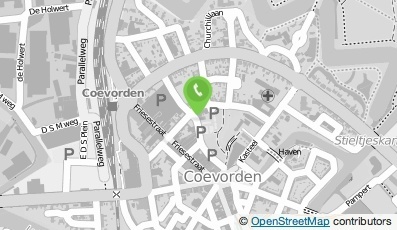 Bekijk kaart van Kappersbedrijf Doevelaar V.O.F. in Coevorden