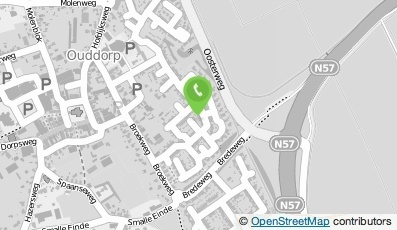 Bekijk kaart van Schildersbedrijf Uno in Ouddorp
