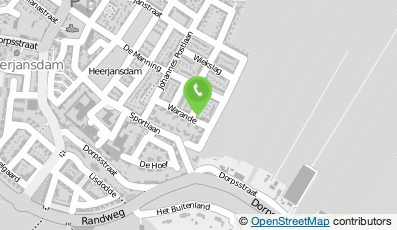 Bekijk kaart van V.O.F. D&H Administraties in Heerjansdam