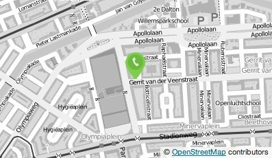Bekijk kaart van Tandartspraktijk Hartman in Amsterdam