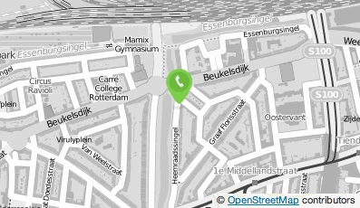 Bekijk kaart van Tandartspraktijk M.N. Verbeek in Rotterdam