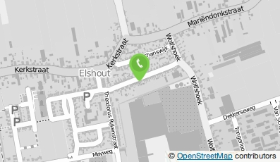 Bekijk kaart van Salon Geertje in Elshout