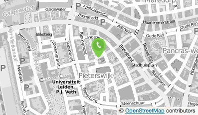 Bekijk kaart van Estaminet Schommelen in Leiden