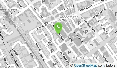 Bekijk kaart van Café De Kroeg in Heerenveen