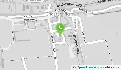 Bekijk kaart van Baanthai in Groningen