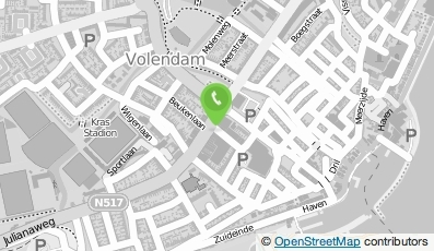 Bekijk kaart van Mooz in Volendam