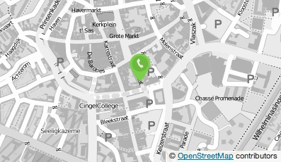 Bekijk kaart van Brasserie 'T Stief Kwartierke in Breda