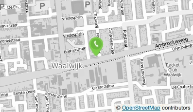 Bekijk kaart van Zaakkennis in Waalwijk