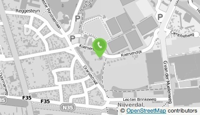 Bekijk kaart van Dierenkliniek Hellendoorn- Nijverdal in Nijverdal