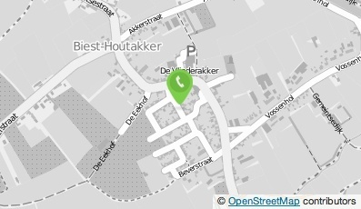 Bekijk kaart van PB Handelsonderneming  in Biest-Houtakker