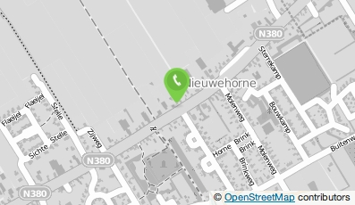 Bekijk kaart van Loonbedrijf Thijssen in Nieuwehorne