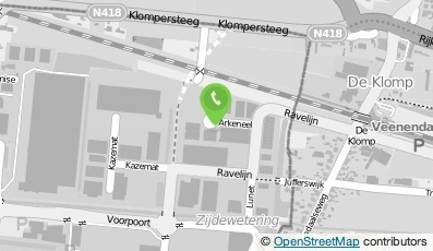 Bekijk kaart van Jac. van Hardeveld kwaliteit voor kantoor V.O.F. in Veenendaal