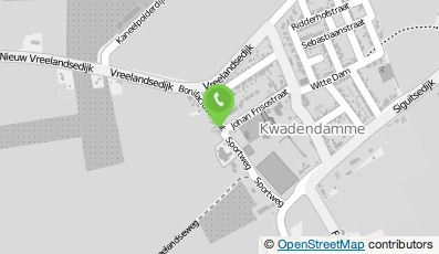 Bekijk kaart van Fruitsalon in Kwadendamme