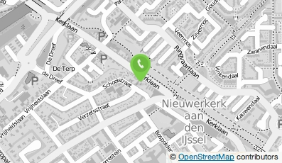 Bekijk kaart van Coöperatie Hoogerwaard Advies en Onderhoud UA in Nieuwerkerk aan den Ijssel