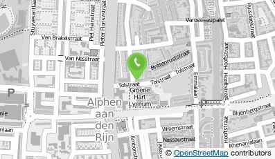 Bekijk kaart van Berdie Bartels Teksten in Alphen aan den Rijn