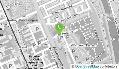 Bekijk kaart van AUBT - Architecture Urbanism Bureau Thuis in Delft