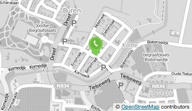 Bekijk kaart van Trimsalon Kings & Queens in Buren (Gelderland)