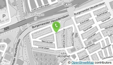 Bekijk kaart van Lukina van der Werf Loopbaancoach., Adv./Training in Vlaardingen