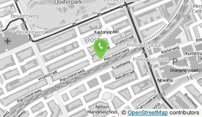 Bekijk kaart van Tandartsenpraktijk de Noorderboog in Amsterdam