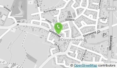 Bekijk kaart van 't Kniphof in Diepenheim