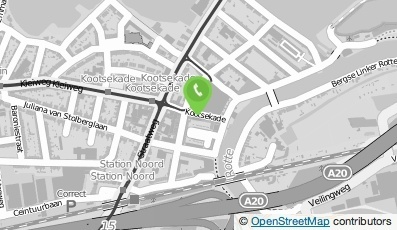 Bekijk kaart van Stoffeerderij Mostert in Rotterdam