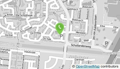 Bekijk kaart van Buro voor ontwerp & bouwadvies van Reenen in Hoogeveen