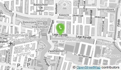 Bekijk kaart van Café Oz in Leiden
