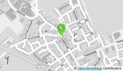 Bekijk kaart van Schildersbedrijf Luiken in Oldemarkt