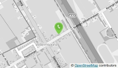Bekijk kaart van Autobedrijf/Handelsonderneming Wardenier in Steenwijk