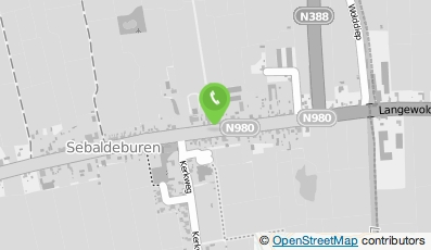 Bekijk kaart van Handelsonderneming Sikkema in Niekerk (Groningen)