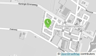 Bekijk kaart van Bouwbedrijf Sturm in Vrouwenpolder