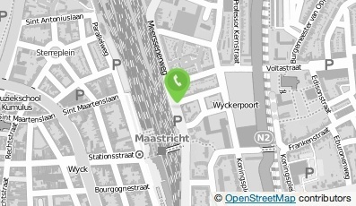 Bekijk kaart van M. Vossen  in Sint Geertruid