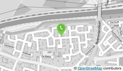 Bekijk kaart van DE TUINFLUITER hoveniers- en prepareerbedrijf in Echteld