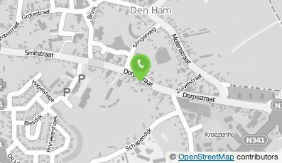 Bekijk kaart van Noeverman Handelsonderneming in Den Ham (Overijssel)