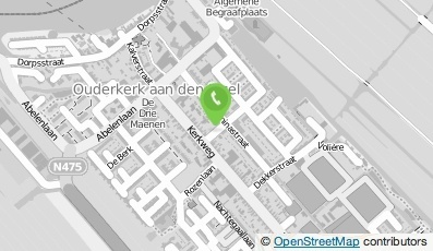 Bekijk kaart van Timmerbedrijf J. Goudriaan  in Ouderkerk aan den Ijssel